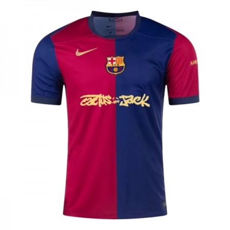 FC Barcelona x Travis Scott Domácí 2024-25 - Fotbalové Dresy (S/S) FC Barcelona x Travis Scott Domácí 2024-25 - Fotbalové Dresy (S/S)